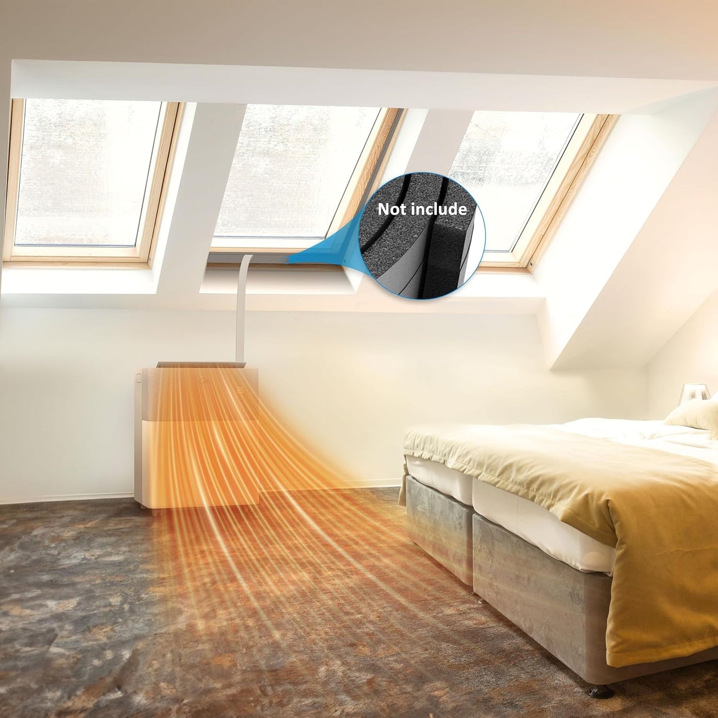 Midea PortaSplit 4-in-1 Mobiles Klimagerät