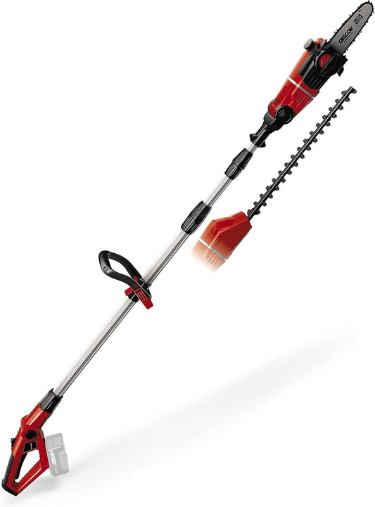 Einhell Akku Multifunktionswerkzeug GE-HC 18 Li T-Solo (2-in-1 Heckenschere und Motorsäge, Oregon Schwert, ohne Akku & Ladegerät)