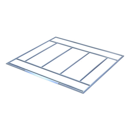 HATTORO S200 XXL Metall Gerätehaus 277x191x192cm Geräteschuppen Garten Schuppen Gartenhaus Satteldach (Anthrazit)