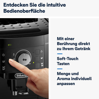 De'Longhi Espressomaschine ECAM11.112.B – Programmierbar, Barista-Style Kaffeevollautomat
