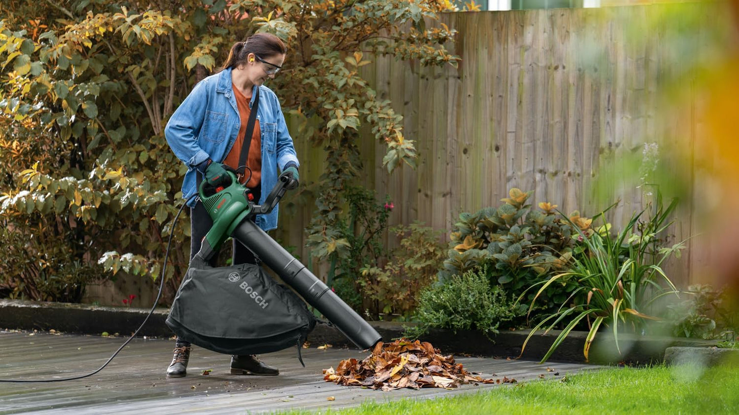 Bosch UniversalGardenTidy 3000 — Laubsauger / Laubbläser (3000 W), kabelgebunden