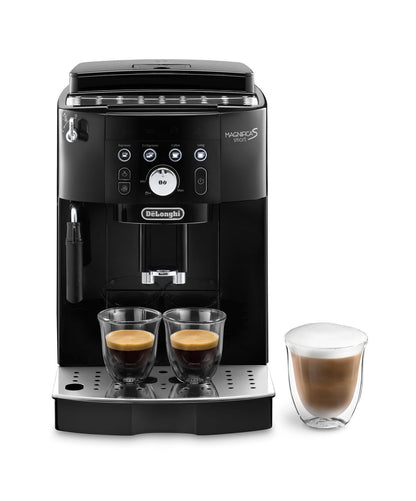 De’Longhi Magnifica S ECAM11.112.B Kaffeevollautomat | Milchaufschäumer | Mahlwerk | 3 Getränke | Schwarz
