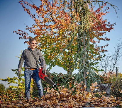 Einhell Professional Akku-Laubbläser GP-LB 36/210 Li E-Solo Power X-Change (Lithium-Ionen, 816m³/h Blasleistung, Turboschalter, 3-stufiges + abnehmbares Rohr, ohne Akku und Ladegerät)